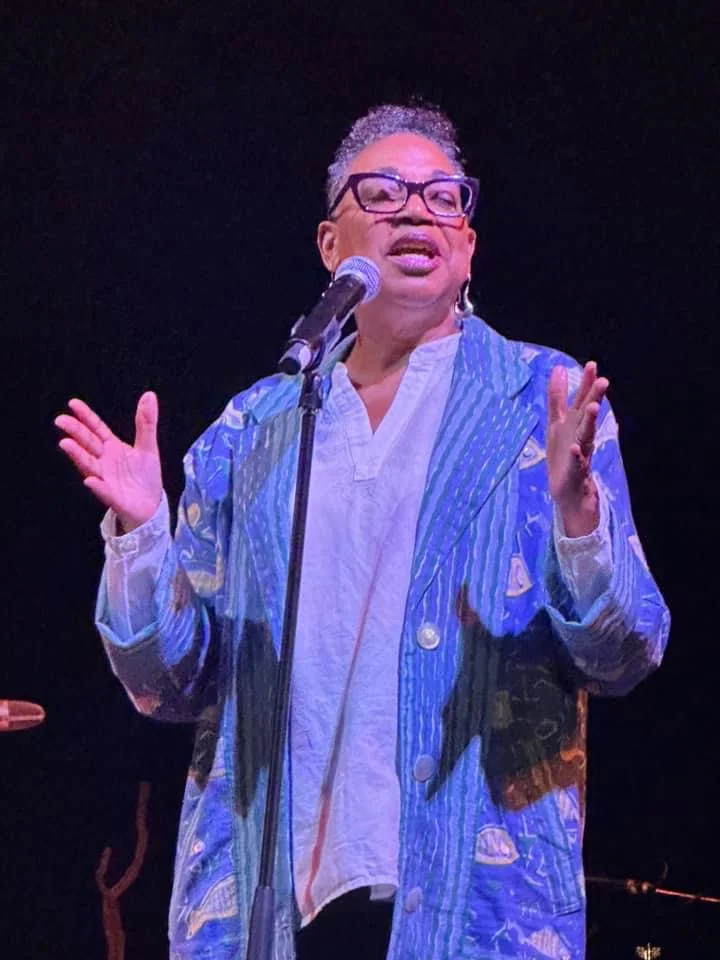 Karen live onstage